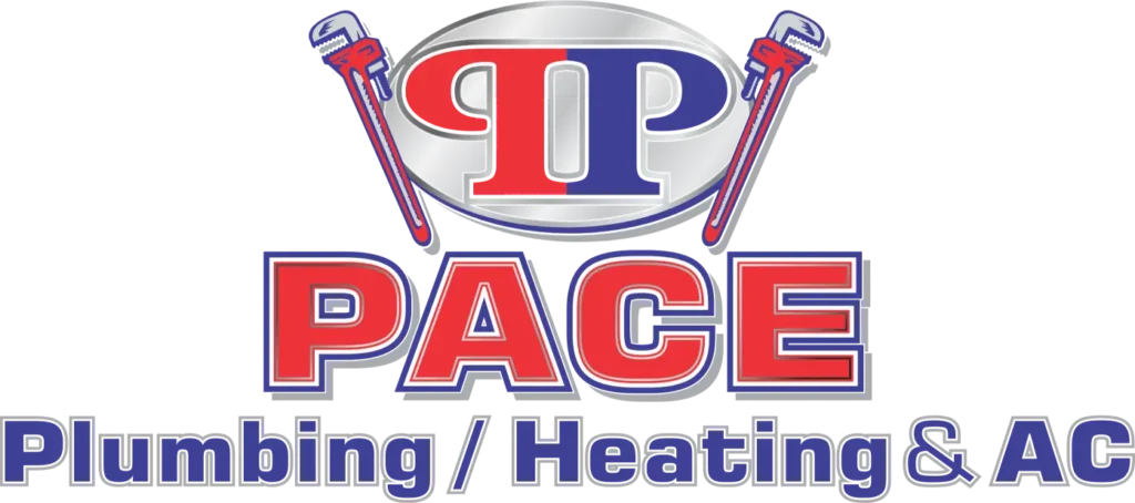 Plumbing, heating, and AC services logo